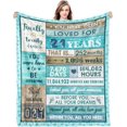 thumbnail image 1 of LHSHID Sweet 16 Gifts for Girls 16 Year Old Girl Birthday Gift Ideas 16th Birthday Gifts for Girls Gifts for 16 Year Old Girl Sweet 16 Party Decorations Throw Blanket 40"x50", 1 of 7