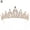 B, variant on Wedding Crowns Black Bride Tiaras Vintage Queen Crown Headpieces Lot V2 K1V8