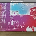 thumbnail image 6 of Ambesonne Urban Place Mats Set of 4, Historical Big Ben UK, Standard Size, Purple Red Yellow, 6 of 6