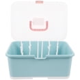 thumbnail image 1 of WHAMVOX 1Pcs Nursing Bottle Rack Green Drying Box for Breastfeeding Parents, 1 of 8