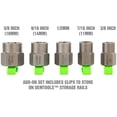 thumbnail image 2 of OEMTools 5 Piece Spiral Type Extractor Add-On Set, 2 of 5