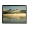 thumbnail image 2 of Stupell Industries Misty Lake Mountain Range Scenery Coastal Photography White Framed Art Print Wall Art, 2 of 5