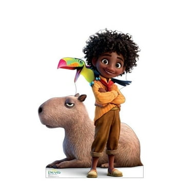 Advanced Graphics 3892 48 in. Antonio, Capybara & Toucan Cardboard Cutout Standee - Encanto