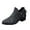 Black, variant on Women's Ankle Boots Fashion Hollow Out Lace Up Comfortable Low Heel Casual Booties for Daily Wear Autumn Winter