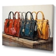 thumbnail image 2 of Designart "Envy-Worthy Minimalism in Designer Bags III" Fashion Wall Art Print, 2 of 5