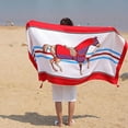 thumbnail image 3 of Foulard Femme Imprimée Mode Décorative Châle Foulard pour Plage & Voyage, 3 of 10