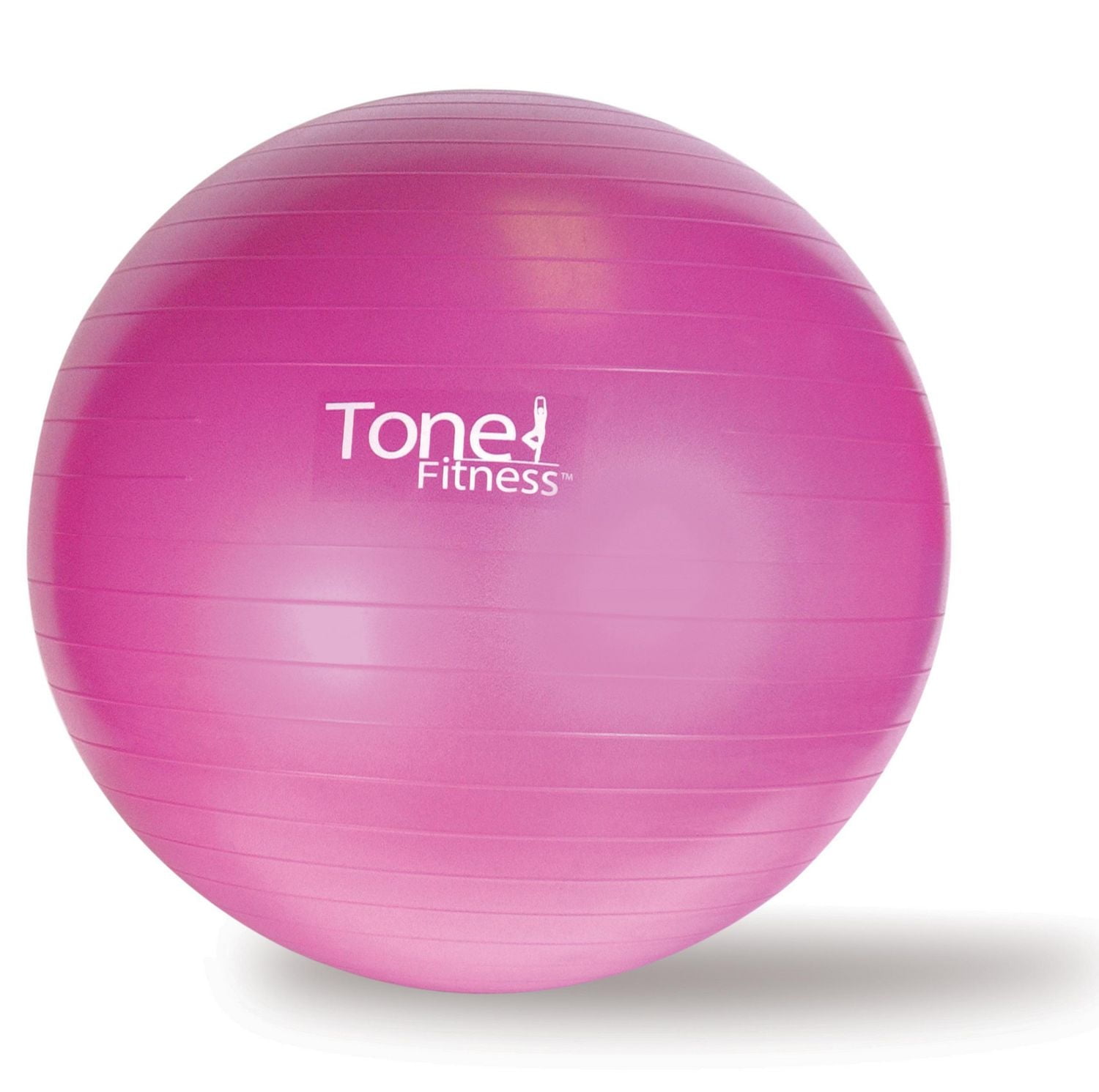 Tone Fitness Anti-burst Stability Ball, 55cm (Pink) or 65cm (Blue)