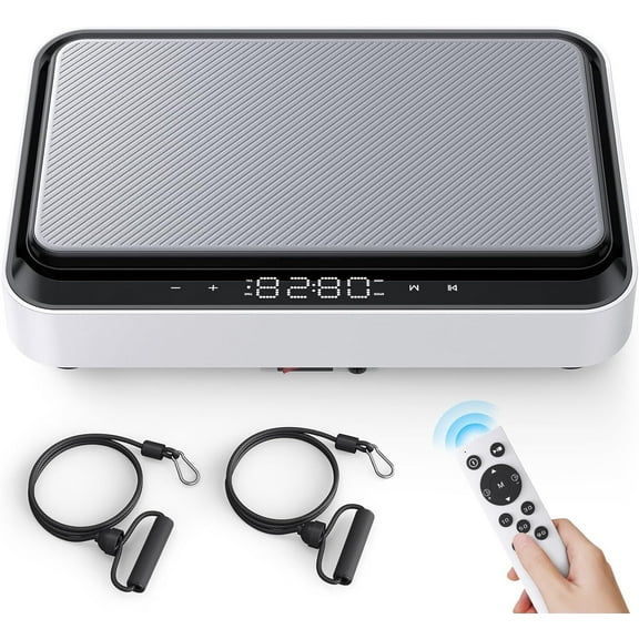 Vibration Plate Exercise Machine Adjustable Speeds Whole Body For Home