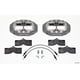 Wilwood D8-4 Front Caliper Kit Clear Corvette C2 / C3 65-82 main image 1