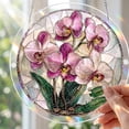 thumbnail image 6 of Acrylic Puzzle Suncatcher, 3 Layer 0.1 Inch Thickness 2D, 1 Piece Hanging Ornament, Floral Butterfly Pattern Window Decor for Home Garden Porch Window Sunlight Catching Decoration, 6 of 8