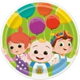 thumbnail image 1 of Unique's Cocomelon7" Round Paper Plates, 8ct, 1 of 2