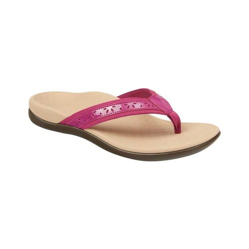 pink vionic flip flops