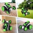 thumbnail image 4 of Wupuaait Remote Control Rolling Car Toys, RC Stunt Car with 360° Rotation Xmas Gift for 3-12 Years Old Kids, Green, 4 of 8