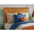 thumbnail image 5 of AFI Naples Twin Solid Wood Low Profile Platform Bed with Matching Footboard, Light Toffee, 5 of 11