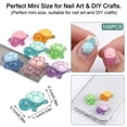 thumbnail image 3 of Liamobondopolis 100 PCS Mini Resin Turtles Glow in the Dark, Translucent Candy Color Tiny Animal Charms for Nail Art, Micro Landscape Decor, Resin Craft Supplies & DIY Terrarium Ornaments, 3 of 9
