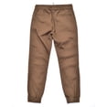 thumbnail image 5 of Ring of Fire Big Boy's Brown Major Slim-Fit Joggers, Medium, 5 of 5