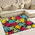 thumbnail image 2 of Coolnut Lightweight Soft Area Rugs 63 x 48 in, Colorful Blots Floor Mat for Kids Playing Room Hardwood Floor Living Room Nursery Rugs, 5'3" x 4', 2 of 6
