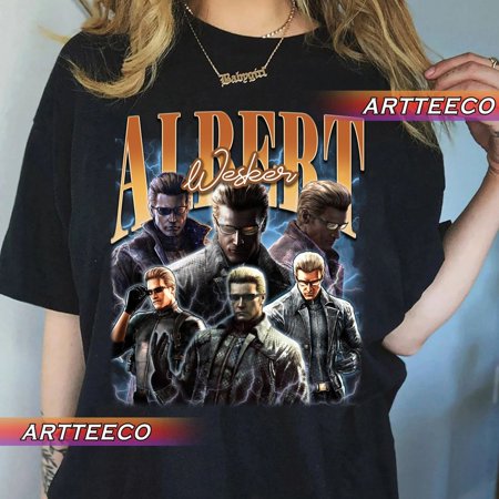 Vintage Albert Wesker Resident Evil Shirt, Albert Wesker T Shirt, Albert Wesker Sweatshirt, Albert Wesker Hoodie
