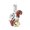 Autumn Squirrel Pendant, variant on European 925 Sterling Silver Heart Charm Cute Animals fit Bracelet for Women Jewelry,LOVE Letter dog puppy,Pet,LOVE Letter dog puppy,Pet