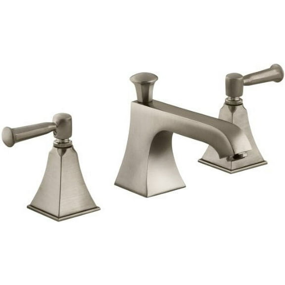 Kohler K-454-4S-BV Memoirs Brushed Bronze Widespread Lavatory Faucet