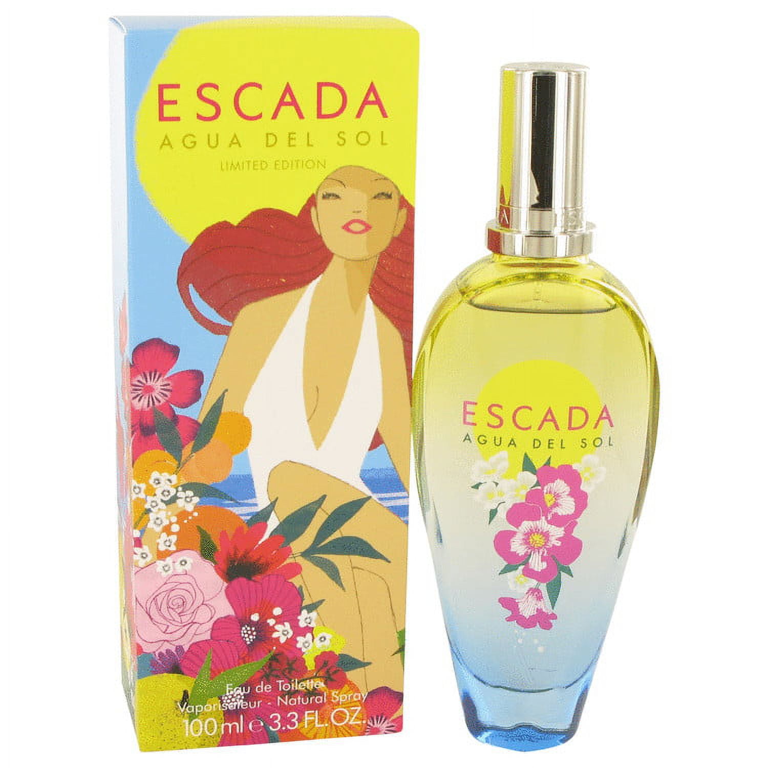 【NO!NEWYORK娘】ESCADA AGUADELSOL 香水30ml Escada Agua Del Sol Eau De Toilette Spray for Women 3.3 oz