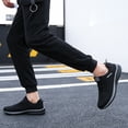 thumbnail image 3 of BUBUDENG Sport Shoes for Men Athletic Training Shoes Breathable Running Sneakers Lightweight Low Top Workout Shoes, 3 of 6