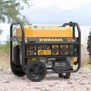 FIRMAN Portable Gas Generator P03628 Remote Start CO Alert - 4550/3650 Watt - Black