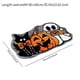 thumbnail image 2 of Felpudo de Halloween perfecl Alfombra Decoración Fiesta 60cmx90cm, 2 of 8