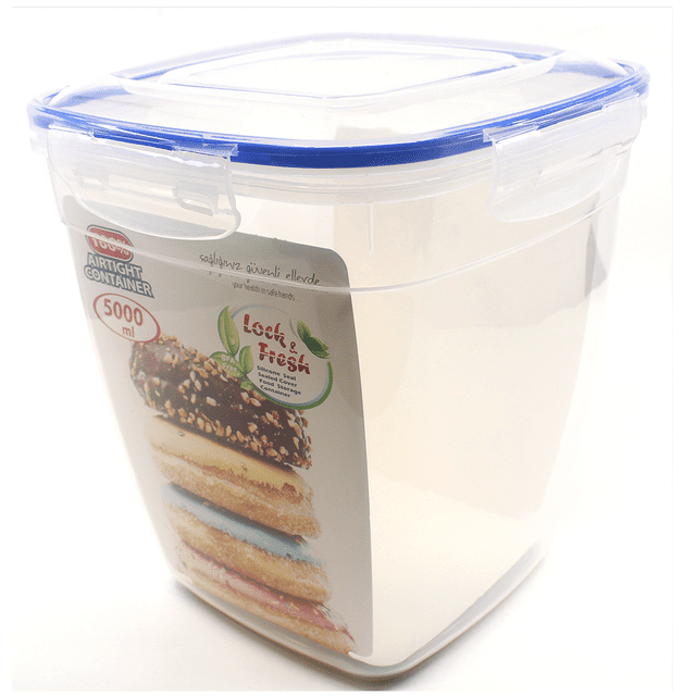 Juego de 2 Hérmeticos Contenedor De Alimentos Toppers De 5 L Dunya Contenedor/Herméticos / Toppers