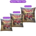 thumbnail image 3 of Be My Valentine's Doberman Pinscher Truck Full of Love Flower Balloon Pillowcase Double Sided Doberman Dog Lover Gifts Pillow Case Covers - 02029, 3 of 3