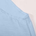 thumbnail image 7 of Huangx Women's Halter Neck Cover Up Dress - V Neck Summer Beach Sundress with Side Pockets, Casual Coastal Vacation Outfit Light Blue XL, 7 of 7