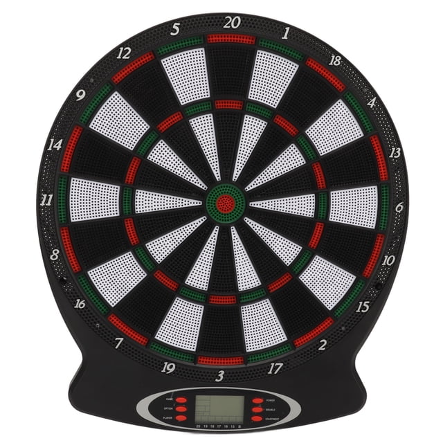 Auto Scoring Dartboard, Precise Sensing Convenient LCD Display Electronic Dartboard Set Easy To Install High Resistance Capacitance Funny Portable for Indoor