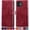 Red, variant on SUANPOT For iPhone 11 Wallet Case with RFID Blocking Credit Card Holder,Light Brown