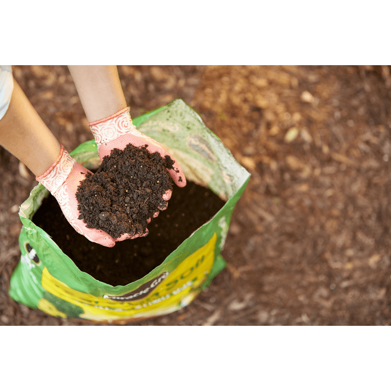 Miracle-Gro All-Purpose Garden Soil, Enhances Growth, For In