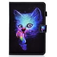 thumbnail image 3 of Flip Case for All-New Fire HD 8 2020 /HD 8 Plus Tablet (10th Generation, 2020 Release), Allteych Slim Lightweight Protective Shockproof Folding Stand Cover with Auto Wake/Sleep, Colorful Cat, 3 of 13