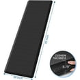 thumbnail image 2 of 4/5 Inch Thick Kitchen Mat Cushioned Anti-Fatigue Floor Mat Waterproof Non-Slip Mats and Rugs Standing and Comfort Desk Mats for House Sink Office Laundry (Black, 24"x70"), 2 of 7