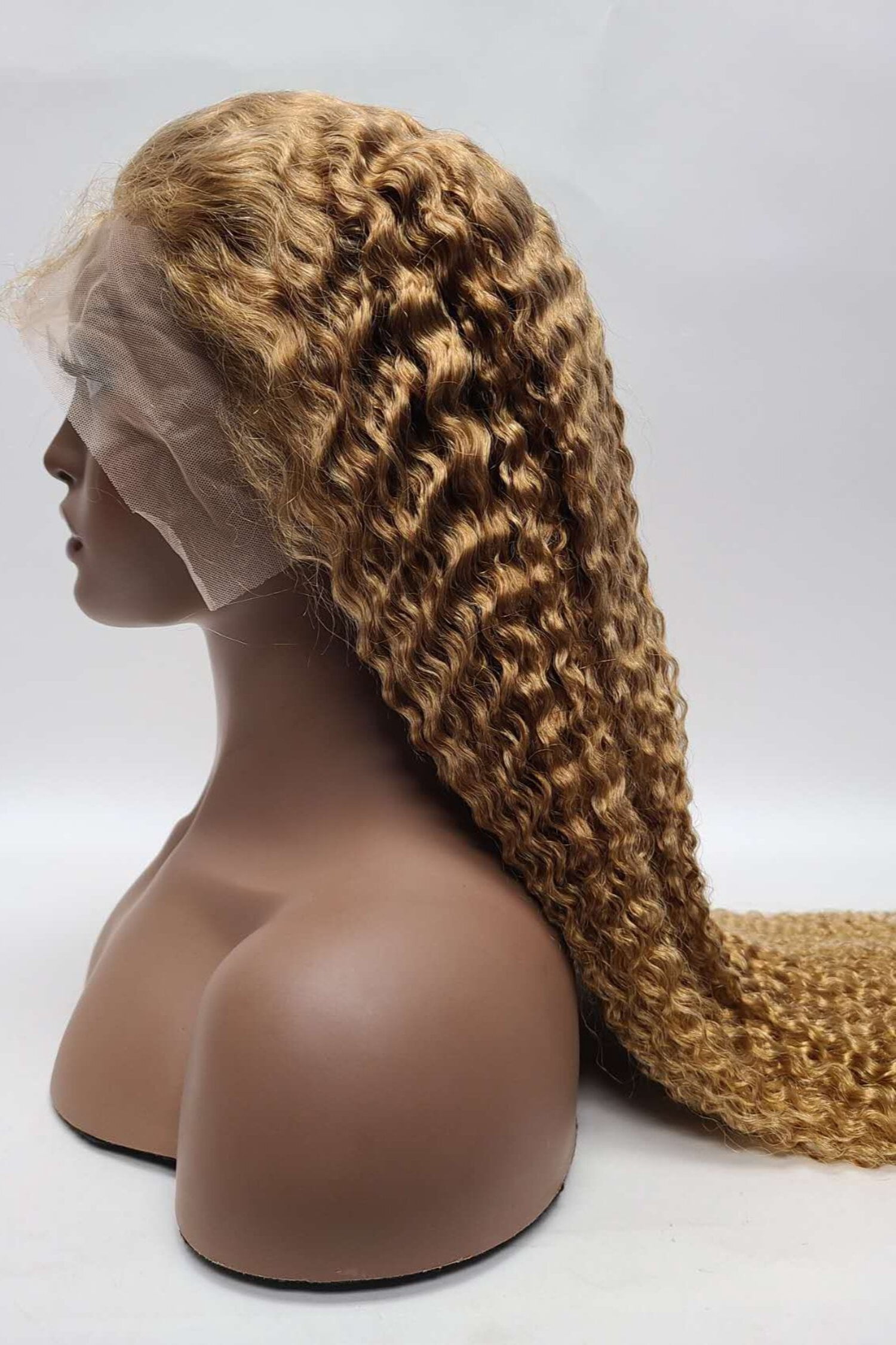Honey Blonde "27" 15A grade Wig (100% Virgin Human Hair)