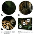 thumbnail image 3 of Designart "Tigers In Asian Painting II" Asian Art Wall Decor, 3 of 5