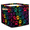 Multicolor 4, variant on CURLYOOT Rainbow Puppy Dog Cube Storage Bin, 13 x 13 x 13 Storage Cube Bins for Organizing, Fabric Foldable Closet Baskets with Handles for Closet, Shelves, Clothes