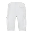 thumbnail image 2 of Victorious Men's Heavyweight Fleece Cargo Shorts VS76 - White - Small, 2 of 4