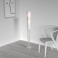 thumbnail image 3 of Dainolite 83323F-SC Satin Chrome Floor Lamp, 3 of 3