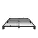 thumbnail image 1 of Yeshouse estructura de cama de metal negro de alta resistencia, plataforma ultrarresistente con gran capacidad de carga, fácil instalación, estable y silenciosa, no necesita base adicional, 1 of 8
