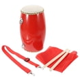 thumbnail image 1 of 1 Juego de tambor de cintura tradicional, pandereta de mano, material musical, tambores de cintura para adultos, 1 of 8