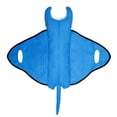 thumbnail image 1 of Juguete para Perro Snuggle Puppy Tender-Tuffs Mantarraya Azul de Peluche, 1 of 7