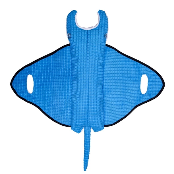 Juguete para Perro Snuggle Puppy Tender-Tuffs Mantarraya Azul de Peluche