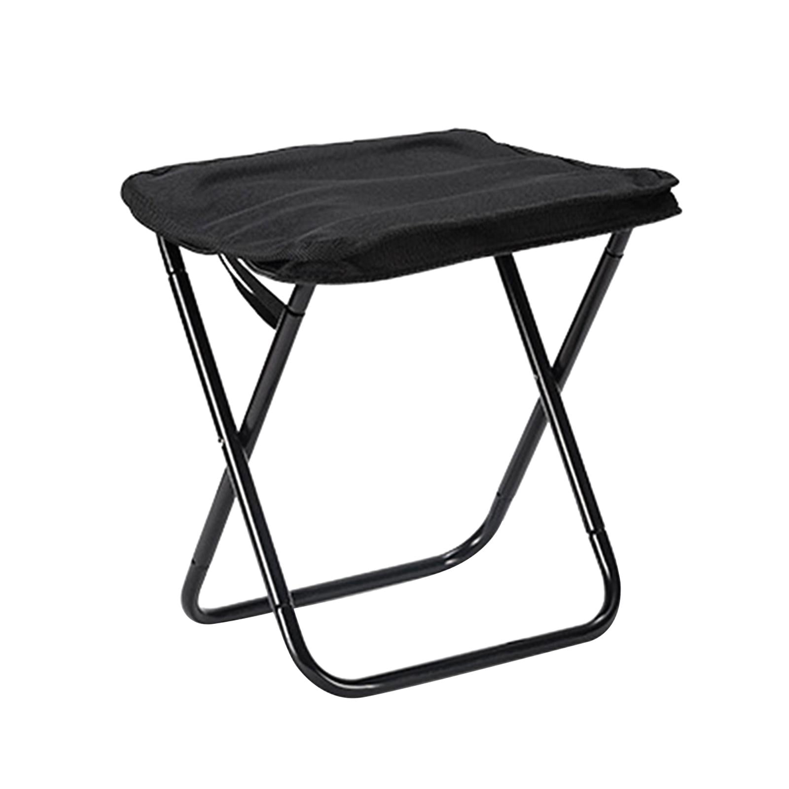 Lot De 4 Tabourets Pliables Compacts – Léger, Portable – Camping, Pêche, Jardin, Plage, Voyage