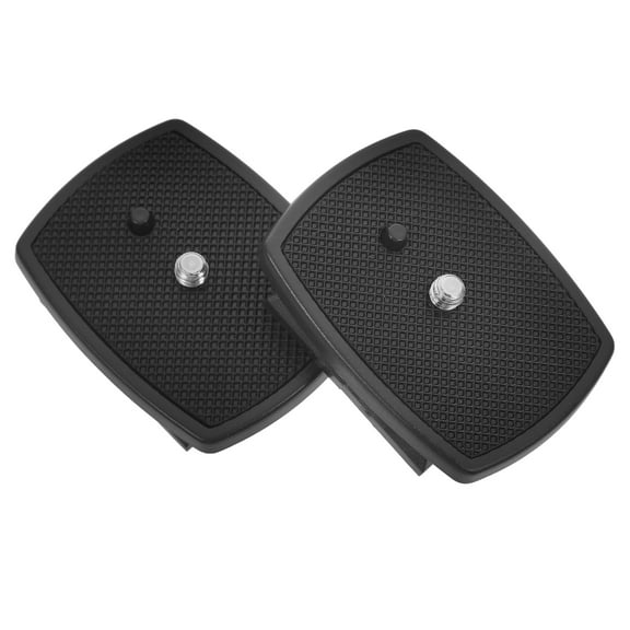 unbranded  2 Pcs Quick Release Plate Tripod Accessory Camera Mount Black