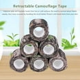 thumbnail image 2 of 6 Roll Camouflage Tape Cling Scope Wrap Stretch Bandage Self-Adhesive Tape for Camping Hunting Bike Telescope, 2 of 8