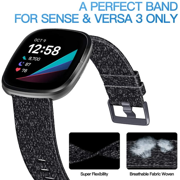 Breathable fitbit versa band cheap