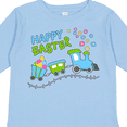 thumbnail image 4 of Inktastic Happy Easter Train Boys or Girls Long Sleeve Toddler T-Shirt, 4 of 5